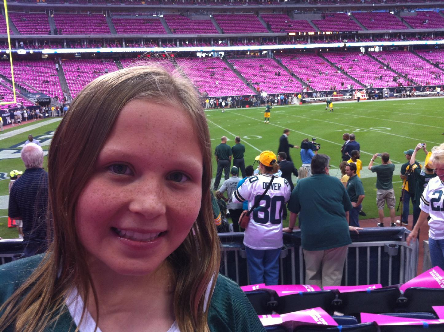 Beka at Reliant Stadium.JPG